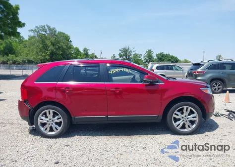 2014 Ford Edge Limited z USA, uszkodzony, nr VIN 2FMDK4KC8EBA72897